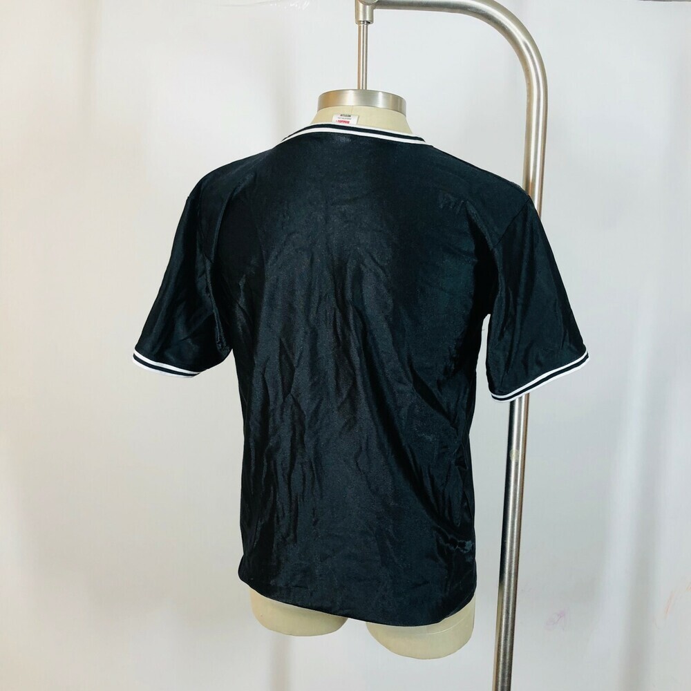 Vintage Glendale Hoops Don Allerson Athletics Black Ringer Basketball Jersey - Picture 4 of 5